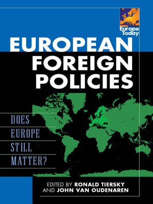 cover image of European Foreign Policies